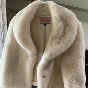 Milan Cropped Faux Fur Jacket